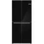 Šaldytuvas Bosch Serie 4 KMC85LBEA, šaldiklis apačioje, 547 L, juodas