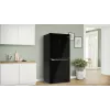 Šaldytuvas Bosch Serie 4 KMC85LBEA, šaldiklis apačioje, 547 L, juodas