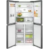 Šaldytuvas Bosch Serie 4 KMC85LBEA, šaldiklis apačioje, 547 L, juodas