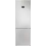 Laisvai pastatomas šaldytuvas-šaldiklis Bosch Serie 4 KGN497LDF — 440 l bendras, 311 l šaldytuvas + 129 l šaldiklis, NoFrost, LED ekranas, Nerūdijantis plienas