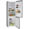 Laisvai pastatomas šaldytuvas-šaldiklis Bosch Serie 4 KGN497LDF — 440 l bendras, 311 l šaldytuvas + 129 l šaldiklis, NoFrost, LED ekranas, Nerūdijantis plienas