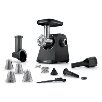 Bosch Serie 4 MFWS440B mėsmalė 1900 W, juoda, sidabrinė