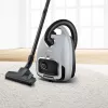 Cikloninis dulkių siurblys Bosch Serie 6 BGB6X330 — 600 W, HEPA 13, 4 L dulkių maišelis, kietoms grindims ir kilimams, 6 kg, pilka/juoda