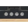 Bosch Serie 4 PNP6B6K40 dujinė kaitlentė, įmontuojama, 60 cm, juodas grūdintas stiklas, 4 zonos