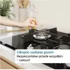 Įmontuojama dujinė kaitlentė Bosch PCH6A5I90, 60 cm, nerūdijantis plienas, 4 dujinės zonos + 1 wok, Flame Select, ketaus grotelės