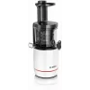 Lėtas sulčiaspaudė Bosch MESM500W — 150 W, 1 L, kompaktiškas 152×152×427 mm, baltas/juodas