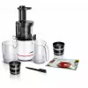 Lėtas sulčiaspaudė Bosch MESM500W — 150 W, 1 L, kompaktiškas 152×152×427 mm, baltas/juodas