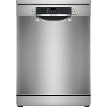 Indaplovė Bosch Serie 2 SMS25GI09F – laisvai pastatoma, 12 komplektų, 60 cm, 46 dB, šilumokaičio džiovinimas