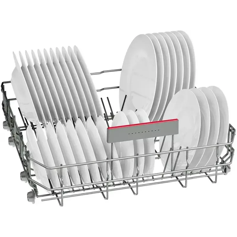 Indaplovė įmontuojama Bosch SMI4EVS04E, pilno dydžio 60 cm, 13 komplektų, energijos klasė D, 6 programų, Wi‑Fi, 46 dB