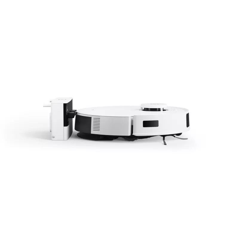 Robotas dulkių siurblys Ecovacs Deebot N20 Plus — bekontaineris 0,4 L dulkėms, 0,22 L vandeniui, 5200 mAh, 300 min, 96 mm aukštis, baltas