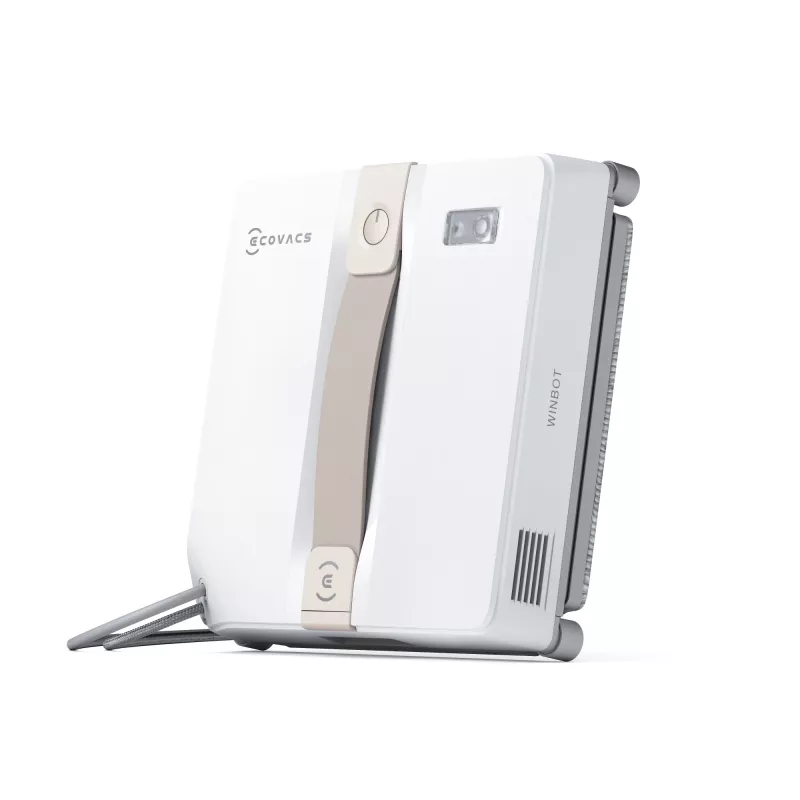 Langų valymo robotas Ecovacs Winbot Mini – 3000 mAh, 7500 Pa, 0,06 L vandens rezervuaras, bešepetėlis variklis, programėlės valdymas
