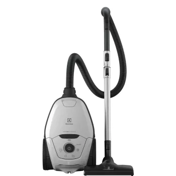 Cikloninis dulkių siurblys Electrolux Pure D8 — 3,5 L dulkių maišas, 600 W, teleskopinis vamzdis, Hygiene filtras, 12 m spindulys