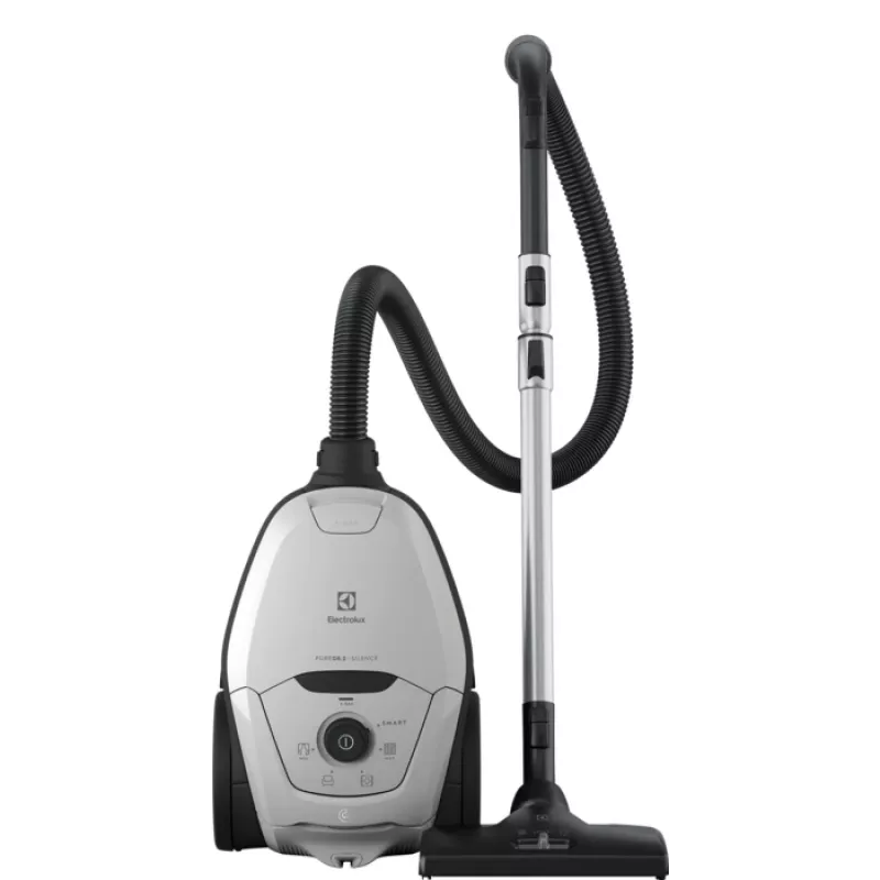 Cikloninis dulkių siurblys Electrolux Pure D8 — 3,5 L dulkių maišas, 600 W, teleskopinis vamzdis, Hygiene filtras, 12 m spindulys
