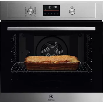 Elektrinė orkaitė Electrolux EOF4P56X 72 L, juoda, nerūdijantis plienas