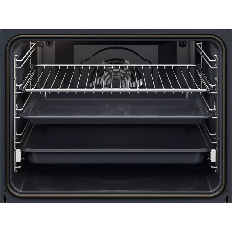 Elektrinė orkaitė Electrolux EOF4P56X 72 L, juoda, nerūdijantis plienas