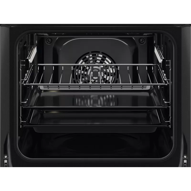 Įmontuojama elektrinė orkaitė Electrolux Serie 600 EOD5H70BZ, 65 L, 2750 W, juoda, sukamoji rankenėlė, LED ekranas