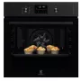 Įmontuojama elektrinė orkaitė Electrolux EOD4P57H – 72 L, pirolizė, garai, konvekcija, grilis 2300 W, juoda