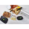 Vakuuminis maisto pakuotuvas FoodSaver VS0100X su sukamuoju valdikliu, komplekte ritinys ir 4 maišeliai, sidabriškai baltas