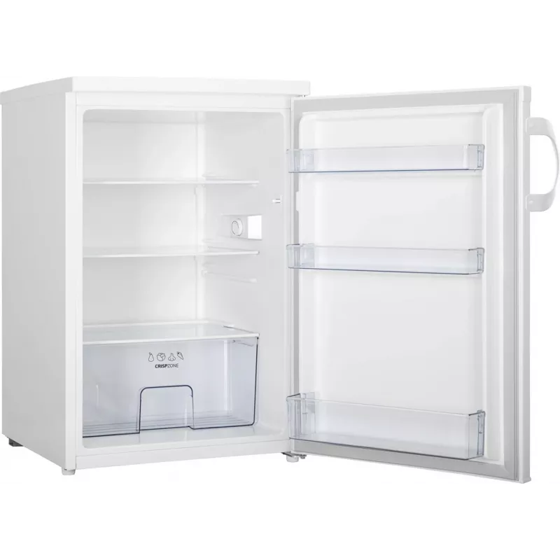 Laisvai pastatomas šaldytuvas Gorenje R492PW – 133 l, baltas, reversinės durelės, LED apšvietimas, rankinis valdymas