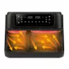 Karšto oro gruzdintuvė Girmi FG26, dviejų krepšių, 9 L (5,5 L + 3,5 L), 2400 W, 10 programų, iki 200 °C