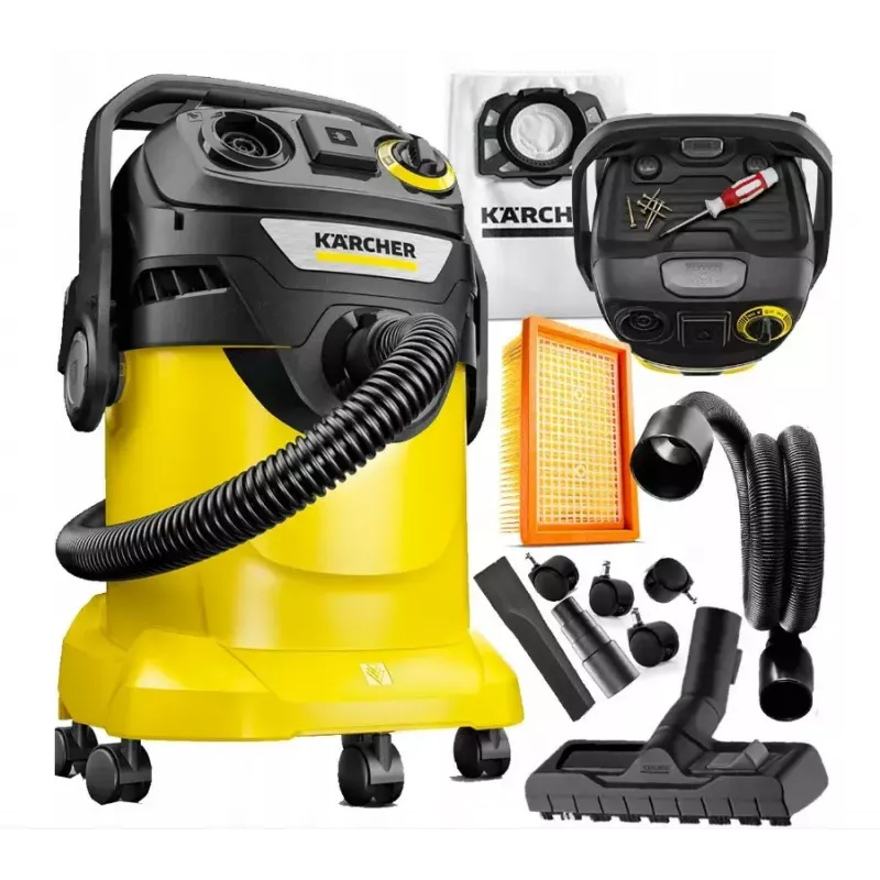 Šlapio ir sauso valymo dulkių siurblys Karcher KWD 6 P V-25/6/22, 25 L, 1300 W, 220–240 V, 8,6 kg