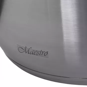 Puodų rinkinys Maestro MR-2021 — 9 dalių nerūdijančio plieno, tinkamas indukcinėms kaitlentėms, sienelės storis 0,6 mm, su dangčiais