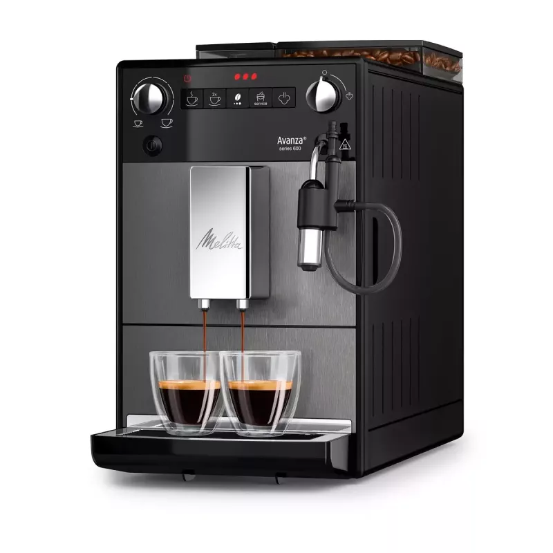 Visiškai automatinis espreso kavos aparatas MELITTA F270-100, 1,5 L, 15 bar, su malūnėliu