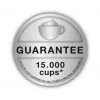 Espreso aparatas MELITTA SOLO E950-766, 1,2 L vandens talpa, įmontuotas malūnėlis, 1400 W, sidabrinis
