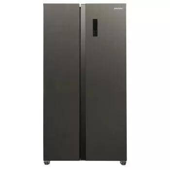 Šaldytuvas šaldiklis šonas prie šono MPM MPM-563-SBS-14/N — 532 L bendras, 347 L šaldytuvas, 185 L šaldiklis, nerūdijantis plienas