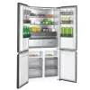 Laisvai pastatomas šaldytuvas MPM MPM-503-SSI-11, 505 l, šaldiklio durys atsidaro į abi puses, energijos klasė E