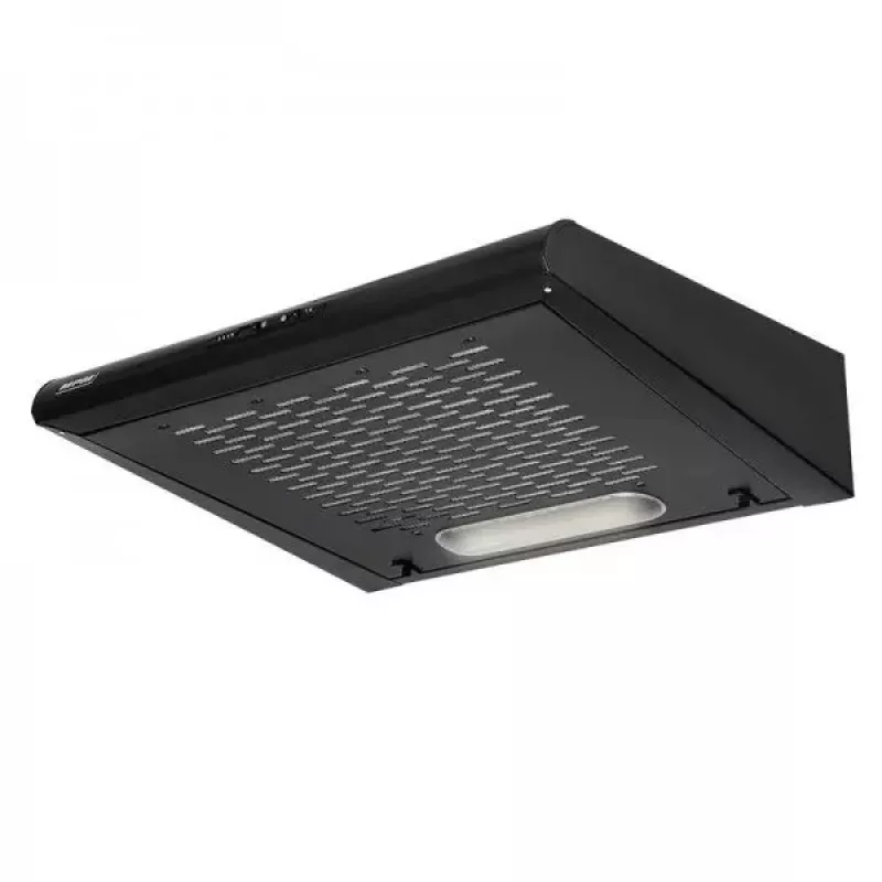 Įmontuojamas gartraukis MPM MPM-51-PX-72 juodas, 500 mm, 175 m³/h, 3 greičiai, aliumininis riebalų filtras