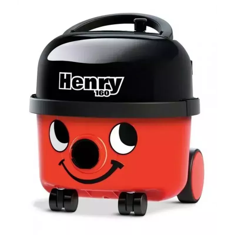 Dulkių siurblys statinis NUMATIC Henry Compact HVR160 — 6 L dulkių maišas, 620 W, sausas valymas, nerūdijančio plieno vamzdis, 10 m laidas