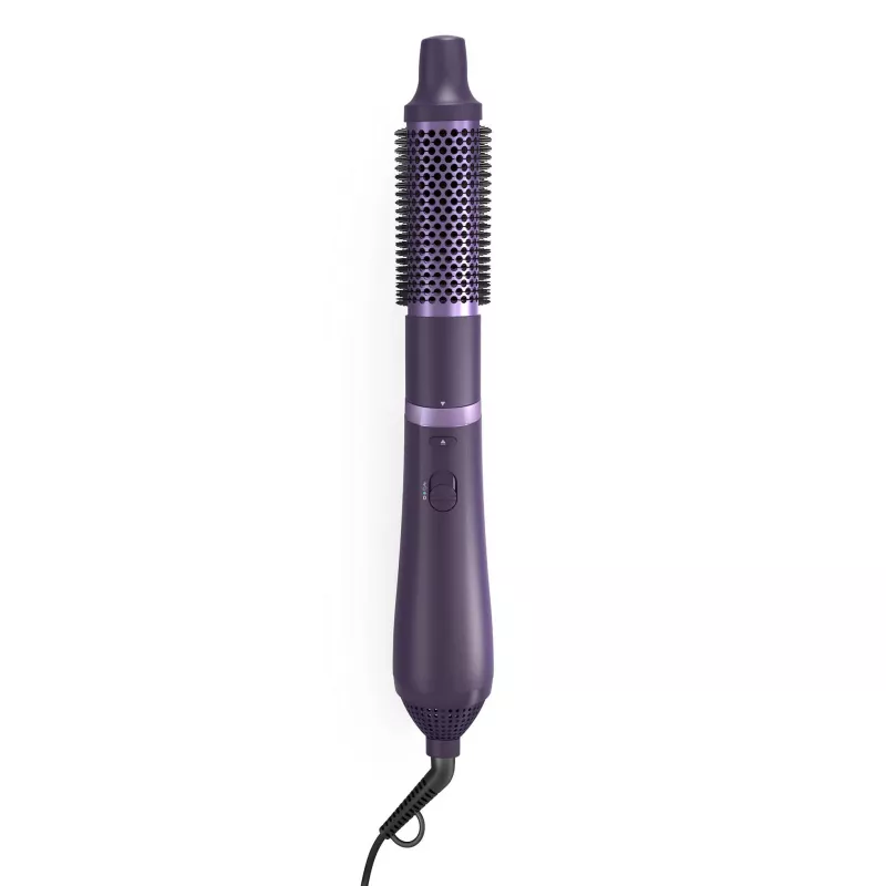 Plaukų džiovinimo ir formavimo rinkinys Philips 3000 serijos BHA305/00 – 800 W, 3 šildymo lygiai, 3 antgaliai, violetinis