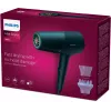 Plaukų džiovintuvas Philips BHD512/00 2300 W, 6 šilumos/greičio nustatymai, joninis, difuzorius ir koncentratorius, tamsiai mėlynas