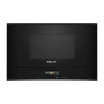Mikrobangų krosnelė Siemens iQ700 BF722L1B1 įmontuojama 21 L 900 W juoda