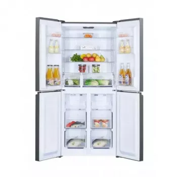 Šaldytuvas-šaldiklis sam cook Multi Door 472 L, juodos spalvos, energijos klasė E