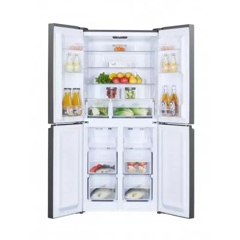 Šaldytuvas-šaldiklis sam cook Multi Door 472 L, juodos spalvos, energijos klasė E