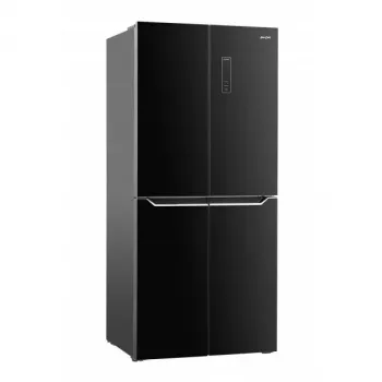Šaldytuvas-šaldiklis sam cook Multi Door 472 L, juodos spalvos, energijos klasė E