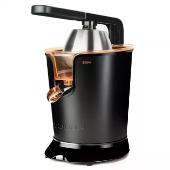 Išcentrinė sulčiaspaudė Taurus Easy Press 600 – 600 W, 0,65 L talpa, nerūdijančio plieno korpusas, lašėjimo stabdymas
