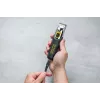 Plaukų kirpimo mašinėlė Wahl Extreme Grip AC/Baterija, belaidė, Li‑Ion, 240 min veikimo laikas, 12 ilgio pakopų, nerūdijančio plieno peilis, pjovimo plotis 3 cm, juoda