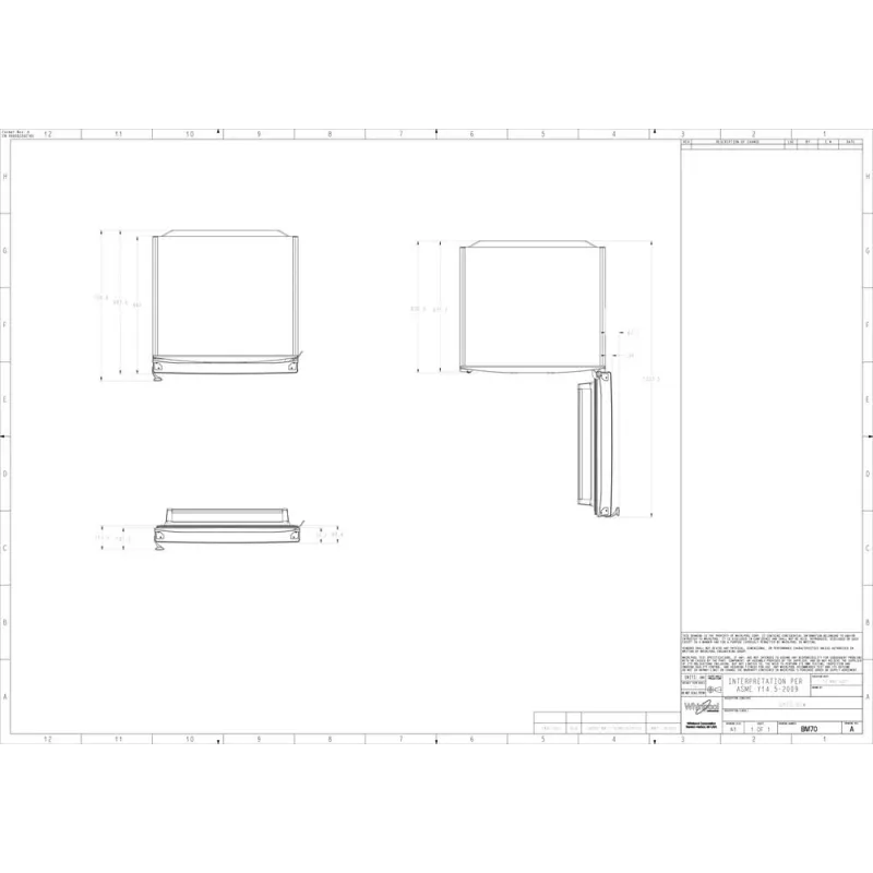 Whirlpool WB70E 973 W laisvai pastatomas šaldytuvas 462 L baltas