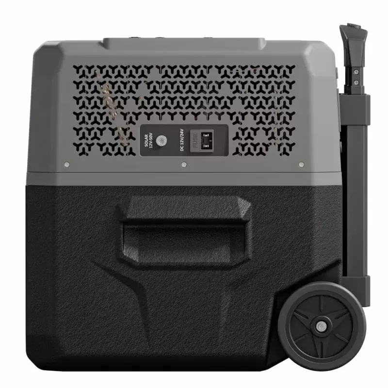 Nešiojamas šaldytuvas Yolco BCX30 GREY – 28 l talpa, N‑T klimato klasė, 48 dB, F energijos klasė