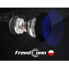 Šalmo ausinės FreedConn T-MAX S V4 PRO SINGLE – Bluetooth 5.1, intercomas iki 1000 m, FM radijas, 11 h pokalbių laiko, LiPo 500 mAh