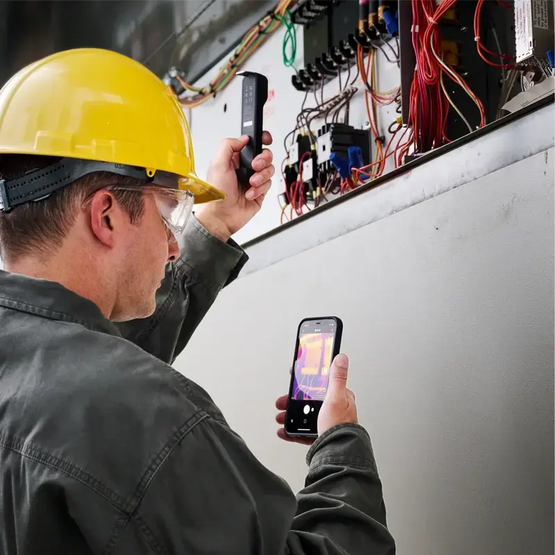 Termovizijos kamera FLIR FOEDGE, 80×60 px, -20–120 °C, 8.7 Hz, NETD 70 mK, 12 µm pikselis