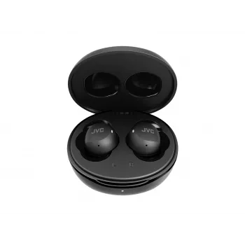 Ausinės JVC Gumy Mini TWS Black, belaidės, True Wireless Stereo, 20–20000 Hz, skambučiams/muzikai, 7,6 g, juodos