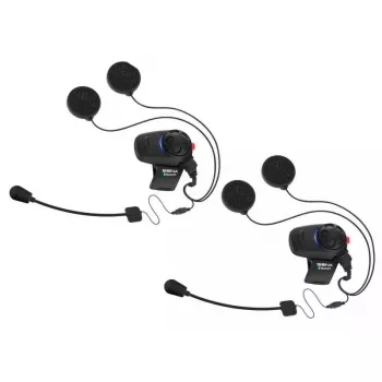 Sena SMH5 dviejų komplektas - Bluetooth šalmo intercomas dviem motociklininkams