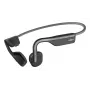SHOKZ OpenMove belaidės ausinės kaklo juosta sportui Bluetooth pilka