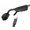 SHOKZ OpenMove belaidės ausinės kaklo juosta sportui Bluetooth pilka