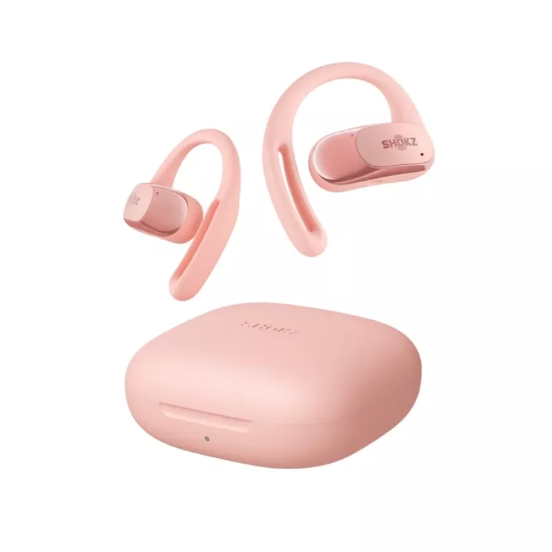 SHOKZ OpenFit Air Belaidės Ausinės Ausų Kablys Skambučiai/Muzika/Sportas/Kasdien Naudojimas Bluetooth Rožinė