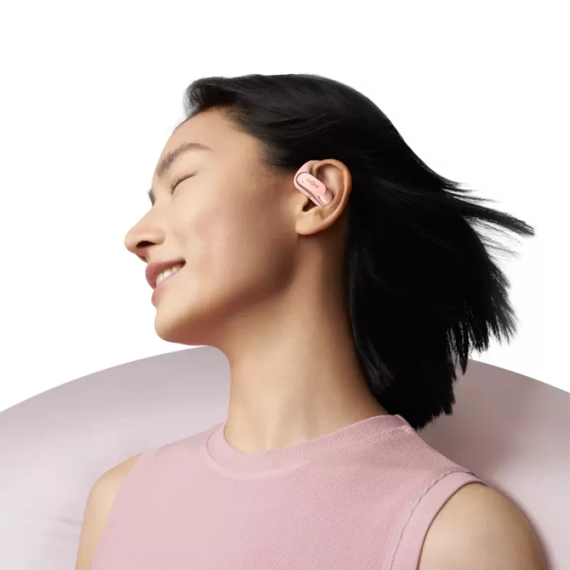 SHOKZ OpenFit Air Belaidės Ausinės Ausų Kablys Skambučiai/Muzika/Sportas/Kasdien Naudojimas Bluetooth Rožinė